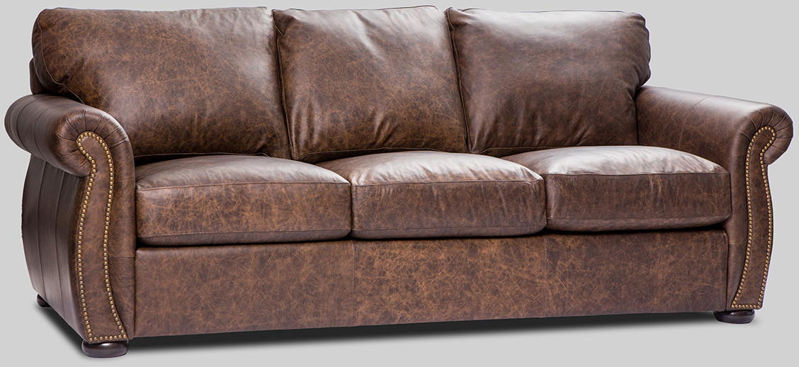 Carter Collection Linea Design, Designer Leather Sofa By Carrter